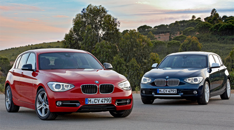Die neue Generation des BMW 1er gibt es in den Ausstattungslinien Sport Line und Urban Line.